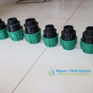 HDPE Male Adaptor 20mm x 1/2" - Rynarhardware