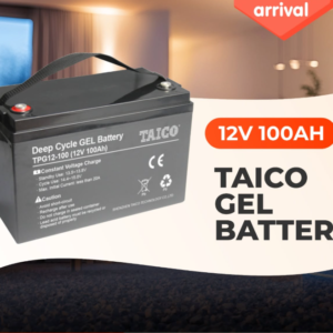 Taico TPG12-200 Solar GEL Battery (200AH/12V) - Rynarhardware