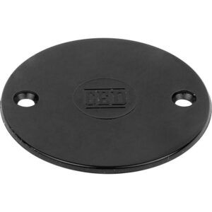 Round Covers Black - Rynarhardware