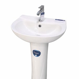 Ceramic Wash Basin & Sanitary Set - Rynarhardware